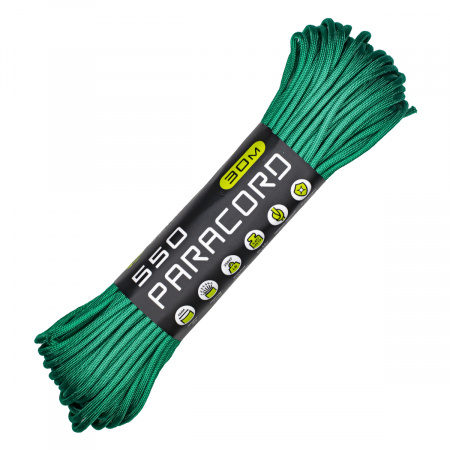 Паракорд 550 CORD nylon 30м RUS (emerald green)