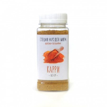 Organic Food Приправа Карри, 80 гр ПЭТ