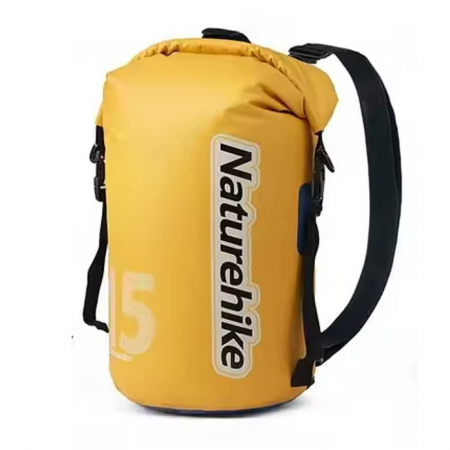 Герморюкзак Naturehike Backpack waterproof bag CNK2300BS017 yellow 15L