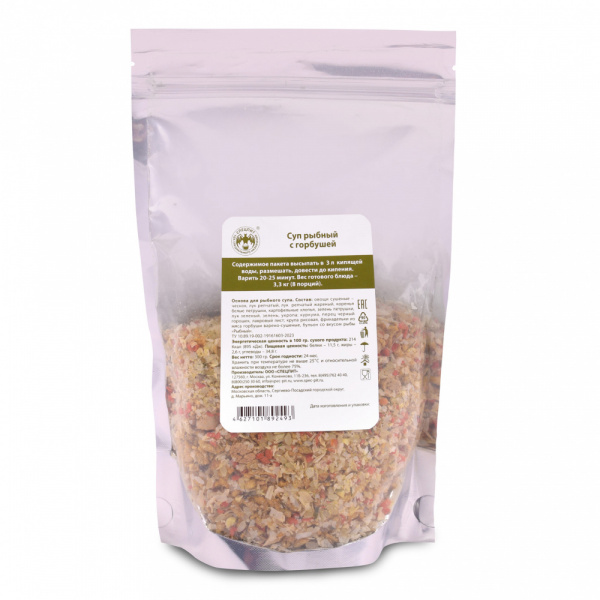 Суп Рыбный с горбушей 300г, СПЕЦПИТ