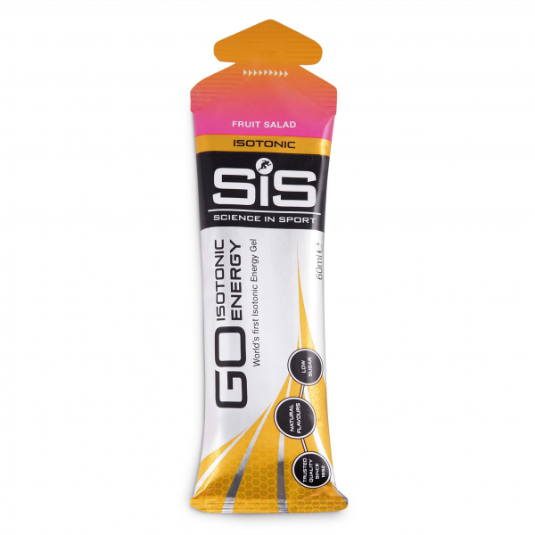 Гель энергетический SIS Go Isotonic Gel, Фруктовый салат, 60мл 4шт