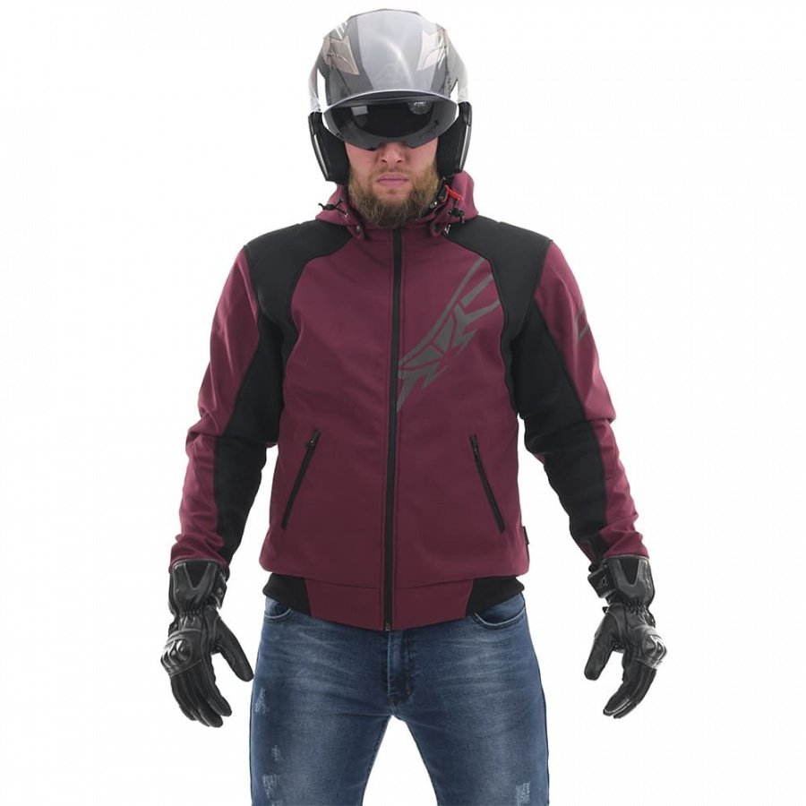 Dragonfly Мототолстовка DF Urban с защитой