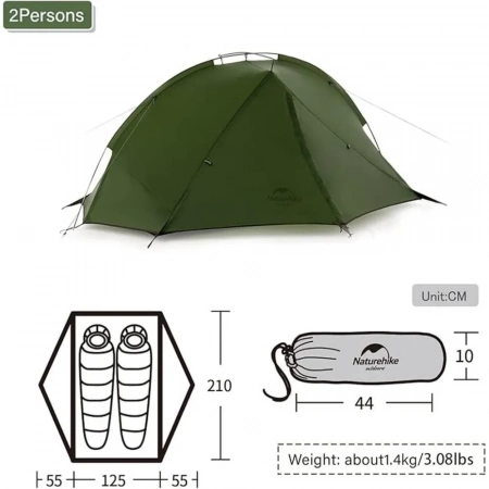 Палатка Naturehike Tagar 2 NH17T180-J