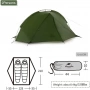 Палатка Naturehike Tagar 2 NH17T180-J