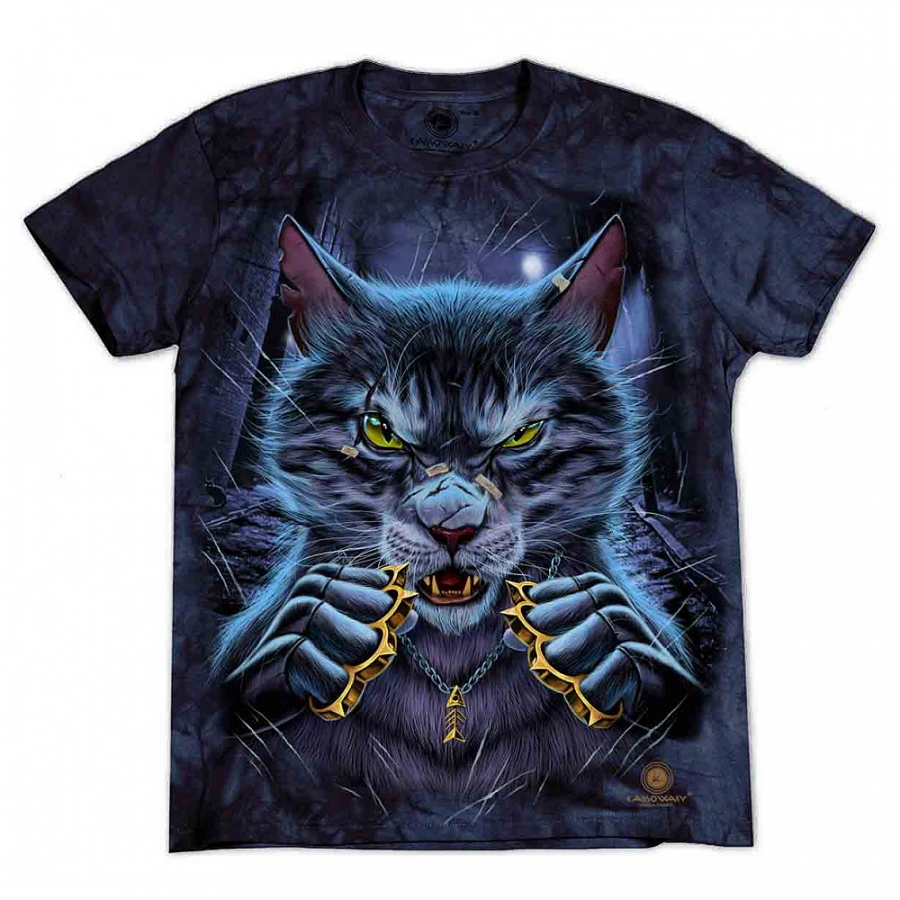 Футболка Cassowary TDT 056 Fighting Cat р. M