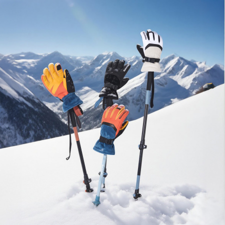 Перчатки Naturehike Sheepskin ski warm gloves CNK2550FS012