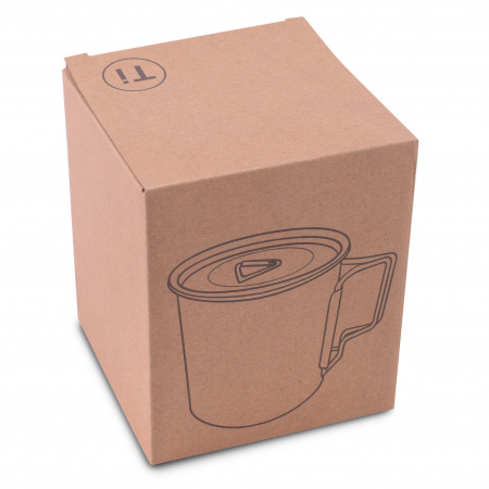 Кружкa с крышкой титановая T-Gear Titanium Mug With Lid 700