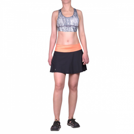 Юбка женская Montura SENSI SMART SKIRT+SHORTS WOMAN Black/Melon XL