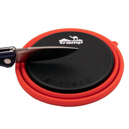 Тарелка Tramp силиконовая с пласт. дном TRC-123 15*15*8,5 Тарелка Tramp силиконовая с пласт. дном TRC-123 15*15*8,5