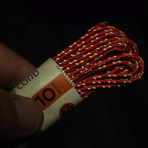 Паракорд 275 T-Gear x CORD nylon 10м световозвращающий