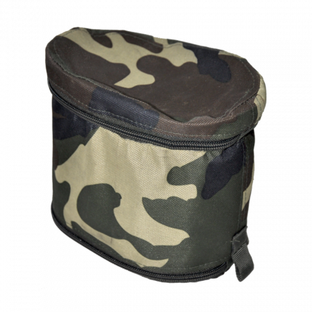 Набор посуды для солдата (котелок 1,7л, крышка 0,5л, фляга 0,7л, ложка,чехол) нерж. (Роза ветров)