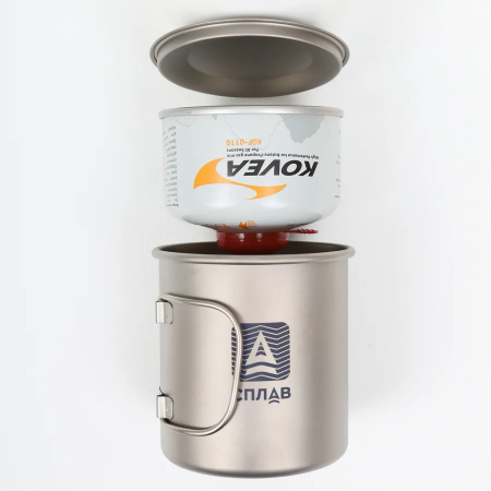 Кружка титановая 600