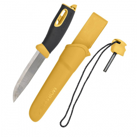 Нож Morakniv Companion Spark Yellow, нержавеющая сталь, цвет желтый