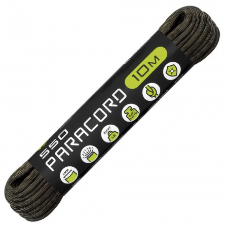 Паракорд 550 CORD nylon 10м RUS (khaki)