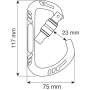 Карабин CAMP GUIDE XL LOCK