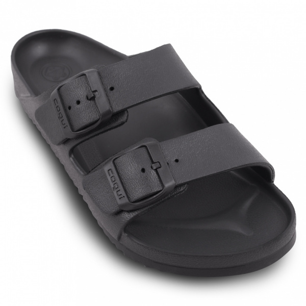 Тапочки (шлепанцы) COQUI женские 8302 черные, Black, 37