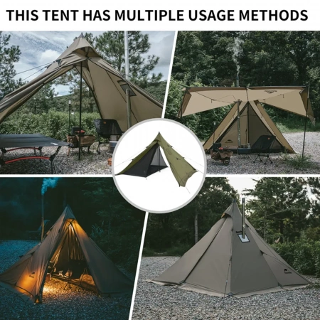 Палатка Naturehike Ranch Fire Pyramid 2 CNK2300ZP025