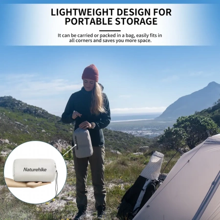 Коврик самонадувающийся Naturehike Yugu Ultralight CNK2300DZ013 Square 3.5 см