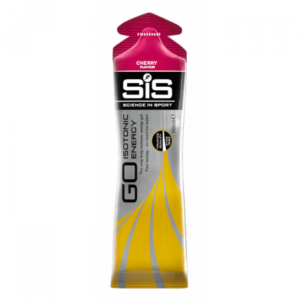 Гель энергетический углеводный SIS Go Isotonic Gel, Вишня, 60мл Science in Sport