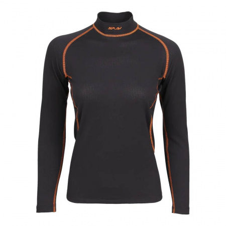 Термобелье женское Сплав Energy мод 2 футболка L/S Thermal Grid light черная 46/164