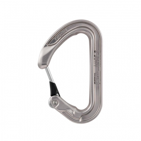 Карабин Petzl Ange S немуфтованный серый