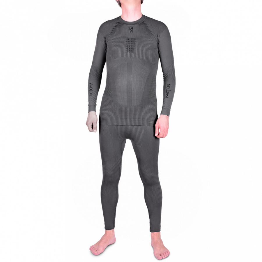 Термобелье V-Motion комплект Tactic (м) темно-серый XL