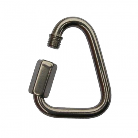 Вертикаль Карабин-рапид «Delta» треугольный стальной резьбовой д.10 мм