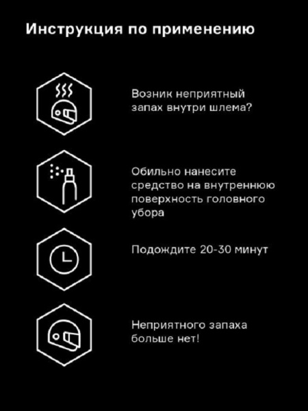 Нейтрализатор запаха Helmetex Pro 100мл