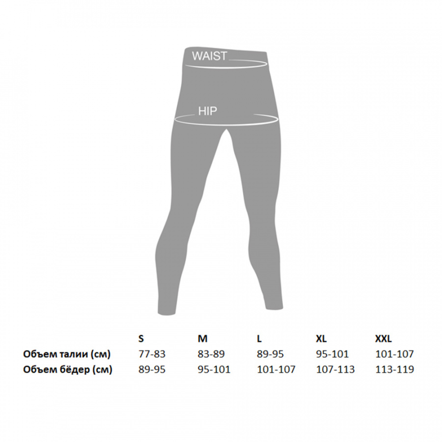 Термобелье мужское кальсоны X-Bionic Merino Pants