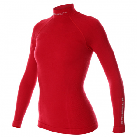 Термобелье женское Brubeck футболка с длинным рукавом шерсть мериноса WOOL MERINO 78%