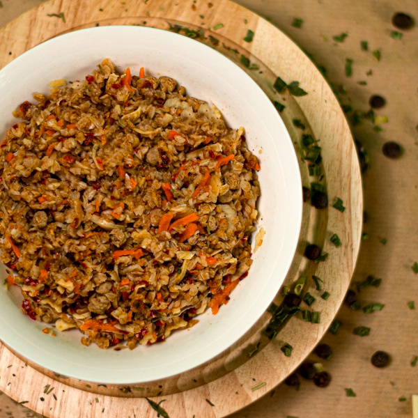 Гречка с мясом и овощами 300 г, СПЕЦПИТ