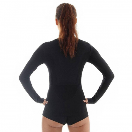 Термобелье женское Brubeck футболка с длинным рукавом зональная COMFORT WOOL