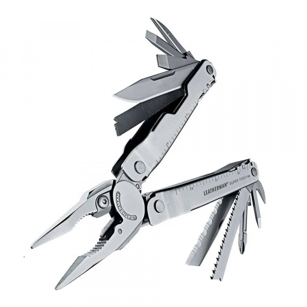 Мультитул Leatherman Super Tool 300 -831148 115мм 19функций серебристый нeйлон.чехол карт.коробка