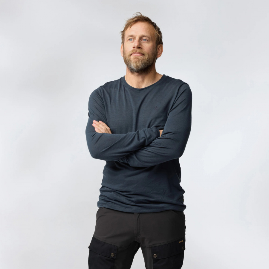 Футболка с длинным рукавом Fjallraven Abisko Wool LS M