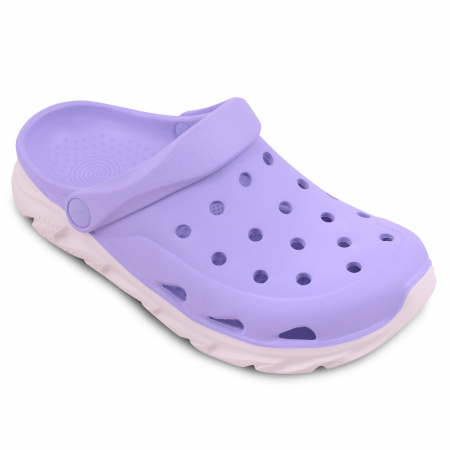 Сабо COQUI женские 6432 лиловые, Lt.Lila-White, 36