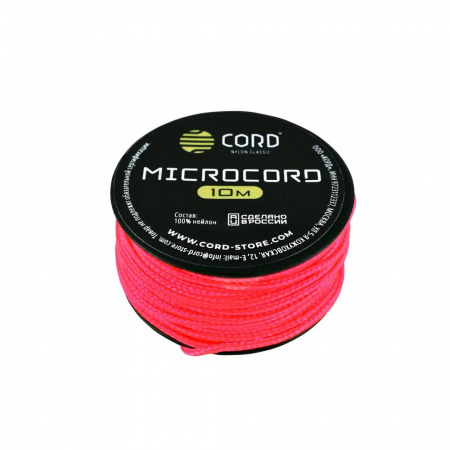 Микрокорд CORD катушка 10м (neon pink)