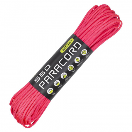 Паракорд 550 CORD nylon 30м RUS (neon pink)