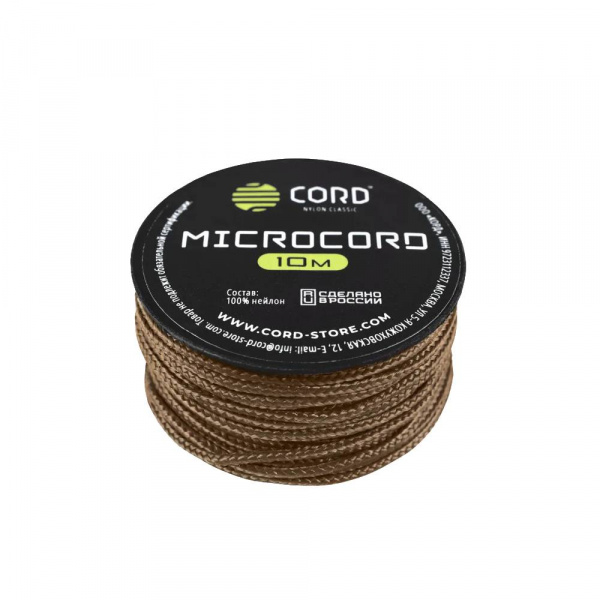 Микрокорд CORD катушка 10м (coyote)