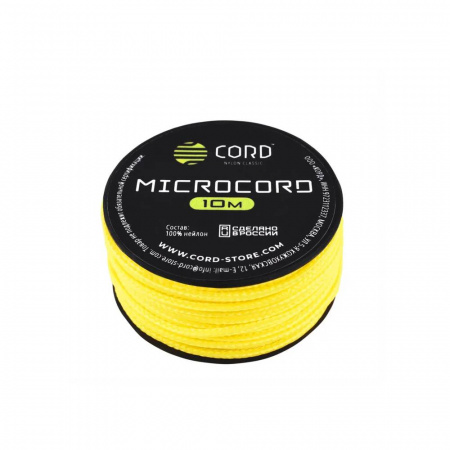Микрокорд CORD катушка 10м (neon yellow)