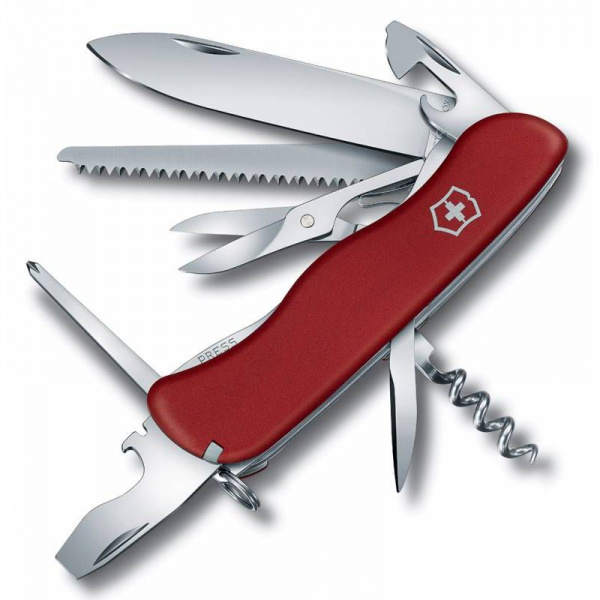 Нож перочинный Victorinox Outrider (0.8513) 111мм 14функций красный