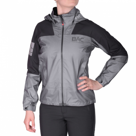 Black Yak куртка мембранная женская BAC HALLA GTX JACKET серая (charcoal) 100