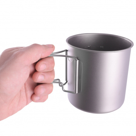 Кружкa с крышкой титановая T-Gear Titanium Mug With Lid 700