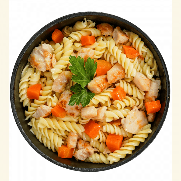 Готовая еда макароны с курицей 7 верст, 250 г.