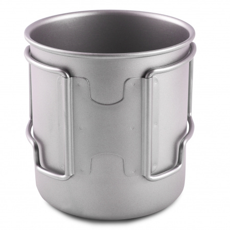 Кружкa с крышкой титановая T-Gear Titanium Mug With Lid 400