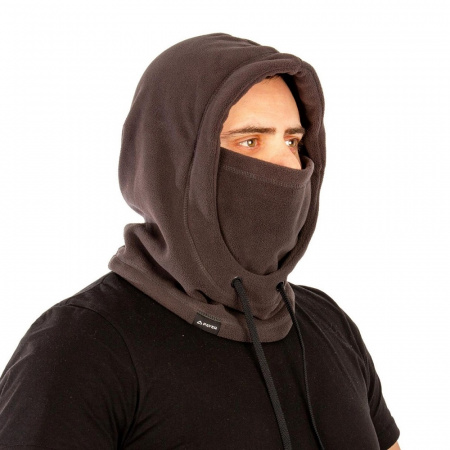 Балаклава-капюшон (флис, графит) PAYER (L) (Novatex)