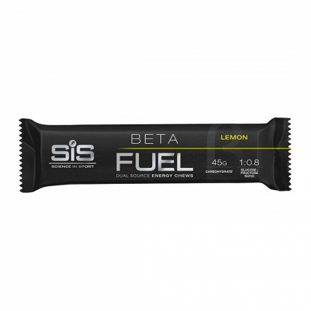 SIS BETA FUEL ENERGY, энергетический мармеладный батончик, вкус Лимон, 60 гр.