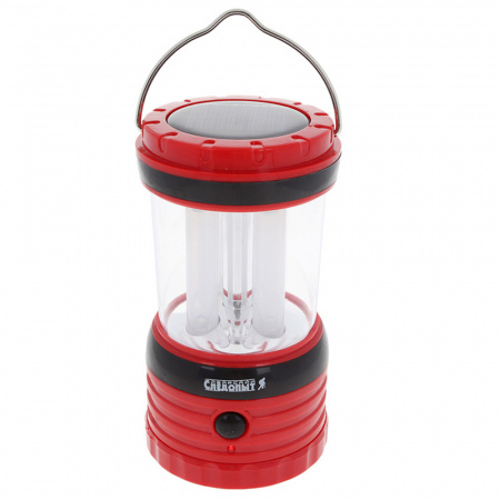 Фонарь кемпинговый СИБИРСКИЙ СЛЕДОПЫТ-Неон, 4L, солн. бат., аккум. 220В, 3хАА, USB (Следопыт)