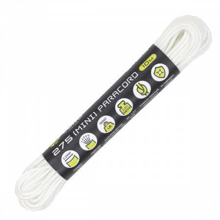 Паракорд 275 (мини) CORD nylon 10м RUS (white)