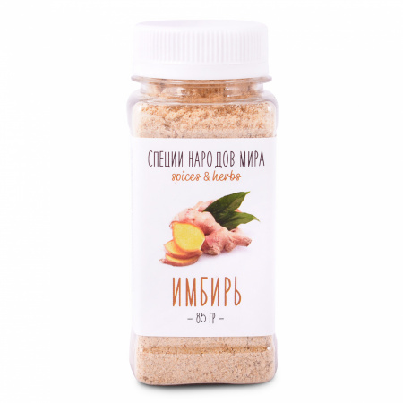 Organic Food Имбирь молотый, 85 гр ПЭТ