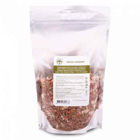 Гречка с овощами 300г, СПЕЦПИТ